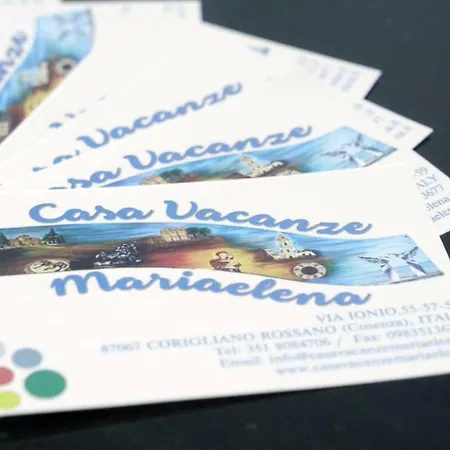 Pensjonat Casa Vacanze Mariaelena Torre Pisani Rossano